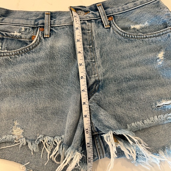 Agolde Parker denim shorts - Picture 5 of 5